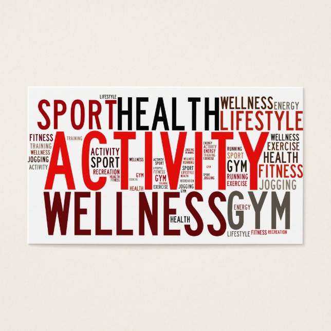 Mots fitness (Devant)