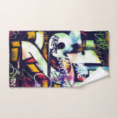 Mots Graffiti colorés (Serviette à main)