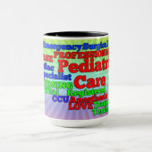 MOTS INFIRMIERS JUMBLE CAFÉ MUG (Centre)