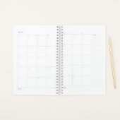 Mots Inspirants Étudiants Colorés (Pages mensuelles)