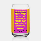 Mots message sur l'esprit la tête les sentiments (Recto)