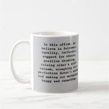 Mots positifs Mug Office
