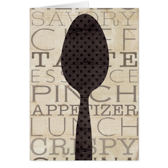 Mots pour la cuisine (Devant)