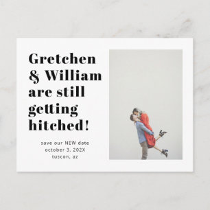 Mots simples Enregistrer la date Carte postale Pho