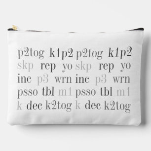 MOTS tricot Grand sac d'accessoires