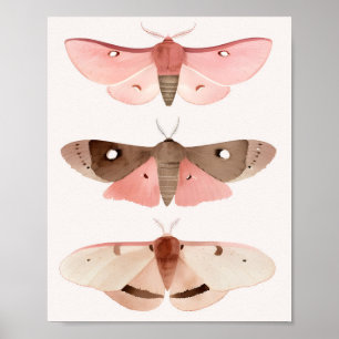 Motten voor geluk poster