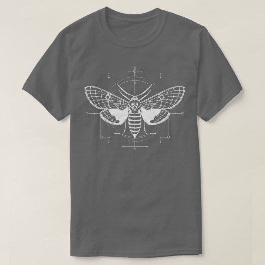 mottenontwerp 1 t-shirt (Design voorkant)