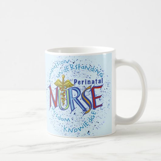 Motto perinatale verpleegster koffiemok (Rechts)