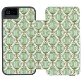 Motton Blue Pattern Incipio iPhone Portemonnee Hoesje (Agenda Open)