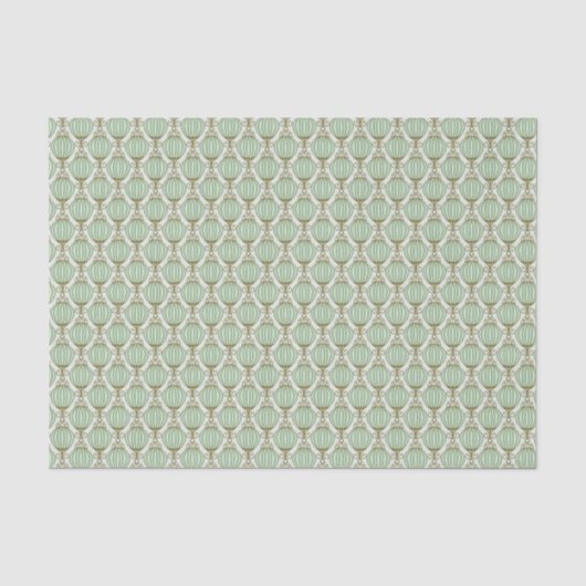 Motton Blue Pattern Tissuepapier (Voorkant)