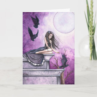 "Mouche avec moi" carte de voeux