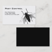 Mouche de carte de visite de lutte contre les (Devant / Derrière)