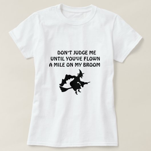 mouche mon T-shirt balai (Design devant)