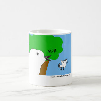 Mouche ! Tasse douce de birdie