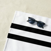 Mouchoir de requin drôle de serviette de plage pou (En situation)