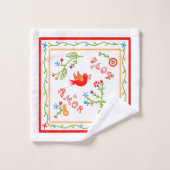 Mouchoirs d'amour de Valentine (Gant de toilette)