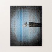 Mouette blanche ou votre photo Jigsaw Puzzle (Vertical)