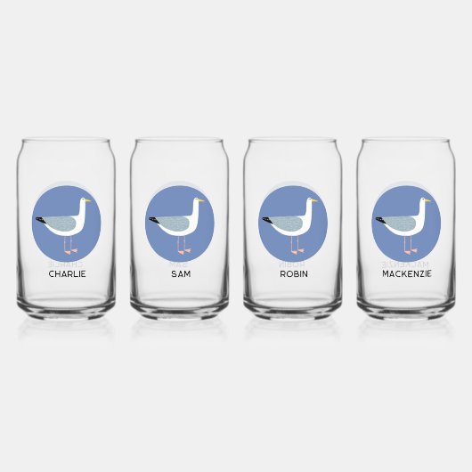 Mouette personnalisée (Dos)