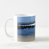Mouette sur la plage, Mug (Gauche)
