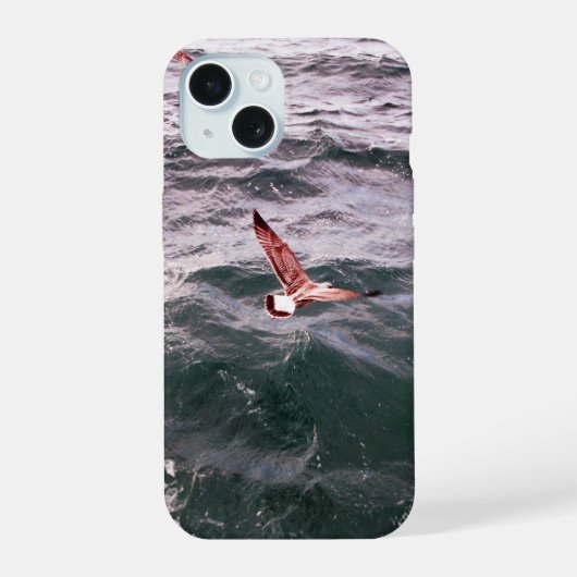 MOUETTE VOLANT AU-DESSUS DES VAGUES (Verso)
