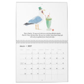 Mouettes avec calendrier Food 2026 (Mar 2027)