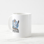 Mouettes - L’aile de la nature interdit la Mug drô (Devant gauche)