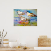 Mouettes - Poster (Cuisine)