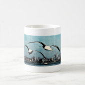 Mouettes sur Seattle Mug (Centre)