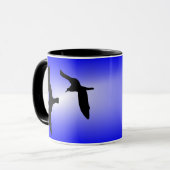 Mouettes volantes Mug (Devant gauche)