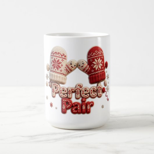 Moufle Paire Parfaite Tasse (Centre)