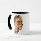 Mouillez les tasses de visage (Devant gauche)