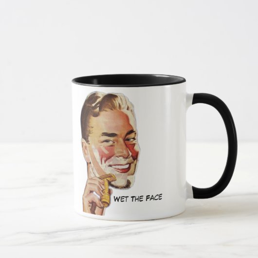 Mouillez les tasses de visage (Droite)