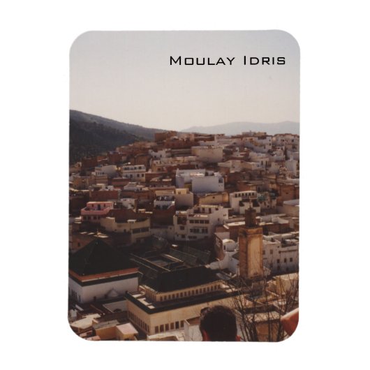 Moulay Idris Magnet Magneet (Verticaal)