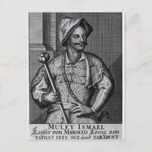 Moulay Ismail Ibn Sharif, 1719 Briefkaart