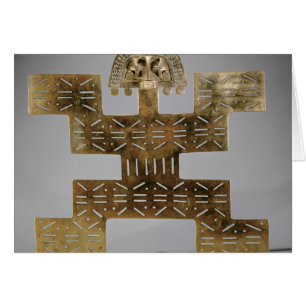 Moulez Tumbaga pectoral, de Huaca del Dragon