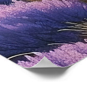 Moulin à vent Purple Paysage ArtImprimer Poster Mu (Coin)