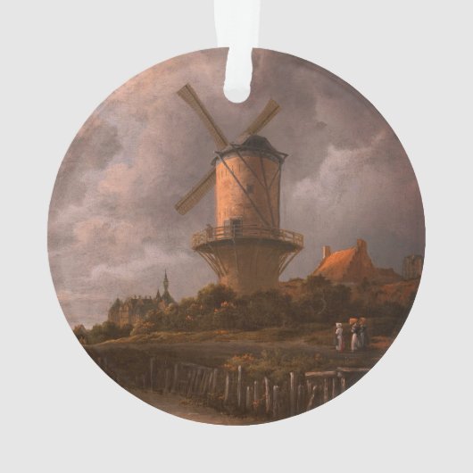 Moulin à vin à Wijk bij Duurstede : (dos)