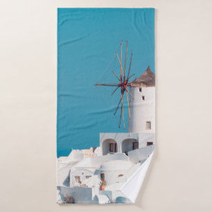 moulin Brown et blanc