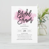 Moulin rose| Invitation à la douche nuptiale (Debout devant)