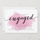 Moulin rose| Invitation de la partie d'engagement (Devant)