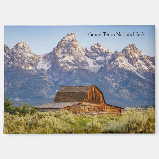 Moulton Barn in Grand Teton National Park Magneet