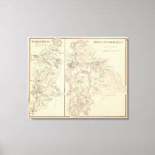 Moultonborough, Carroll County Canvas Afdruk