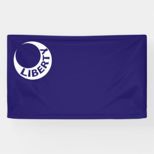 Moultrie Flag (Liberty) (Amerikaanse geschiedenis) Spandoek