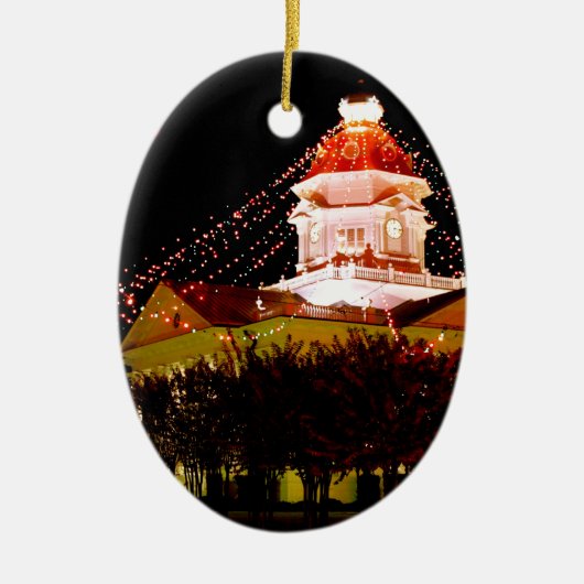 MOULTRIE, GEORGIË KERAMISCH ORNAMENT (Voorkant)