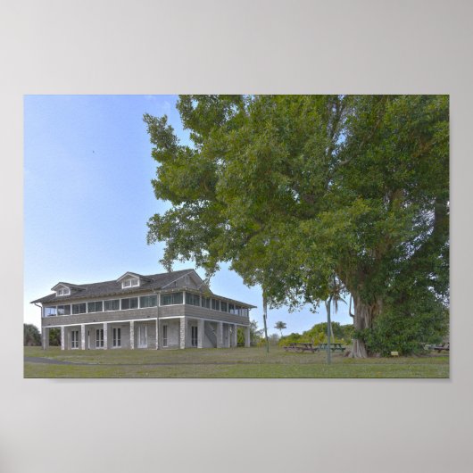 Mound House, Fort Myers Beach, Florida Poster (Voorkant)