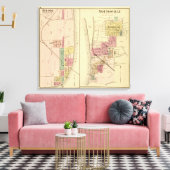 Moundsville, West Virginia Canvas Afdruk (Insitu (Woonkamer))