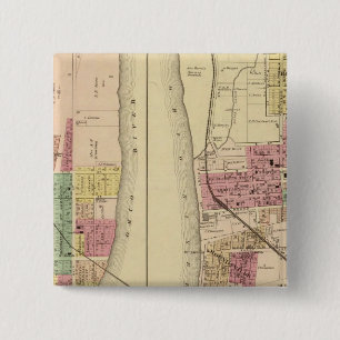 Moundsville, West Virginia Vierkante Button 5,1 Cm