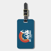 Mount Adams New Hampshire Sun Eagle Bagagelabel (Voorkant verticaal)