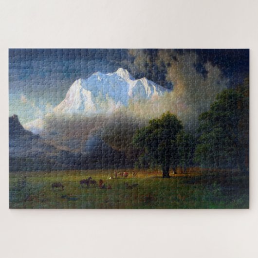Mount Adams, Washington, Albert Bierstadt Legpuzzel (Horizontaal)