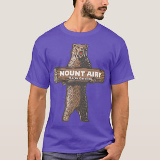 Mount Airy North Carolina NC Growling Beer Vacatio T-shirt